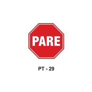 Placa de Parada Obrigatória