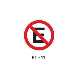 Placa Proibido Estacionar