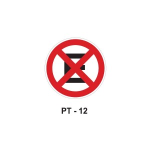 Placa Proibido Parar e Estacionar