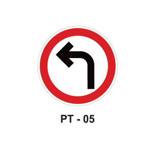 Placa Virar à Esquerda
