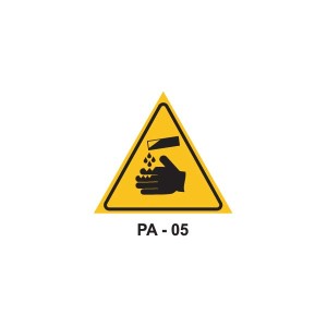 Alerta Substância Corrosiva