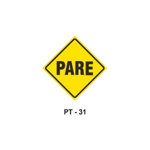 Parada Obrigatória a frente