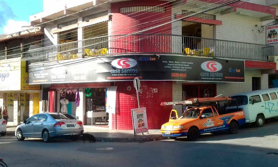 Fachada Casa Santos Decorações