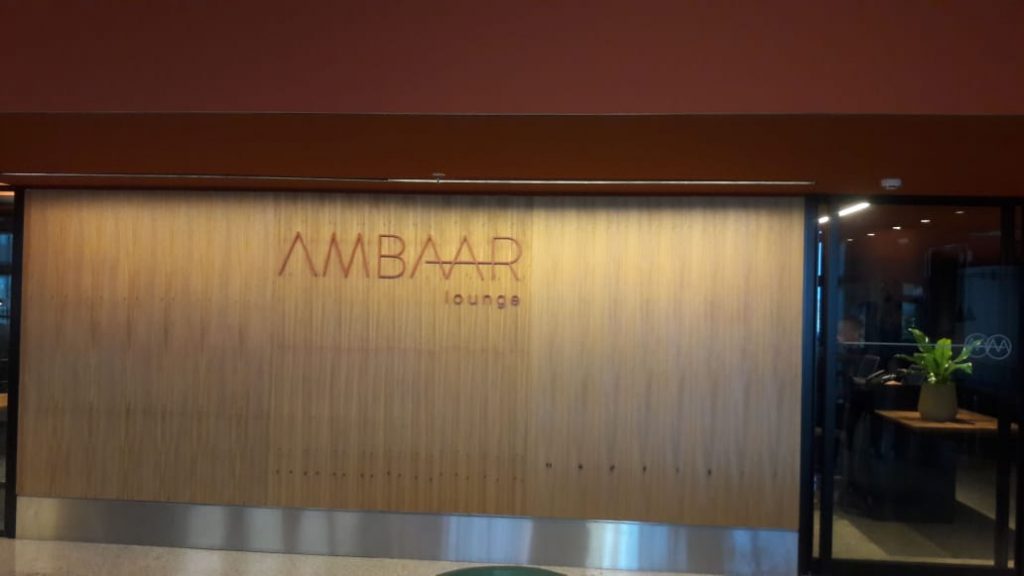 Quais cartões são aceitos na Ambaar Lounge?
