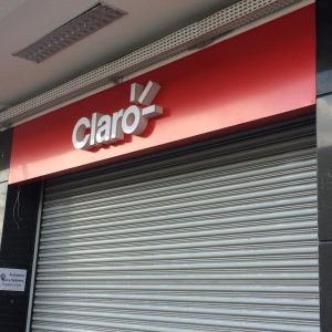 Fachada Claro Vespasiano