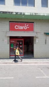 Fachada Claro Vespasiano