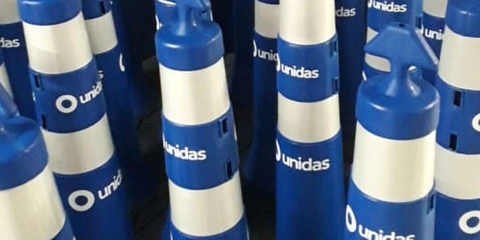 Cones delimitadores UNIDAS