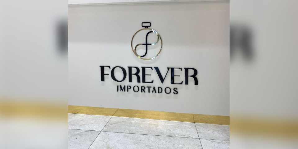 Letra caixa interna para Forever Importados